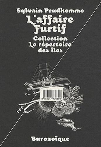 Couverture du livre « L'affaire furtif » de Sylvain Prudhomme et Bianchi aux éditions Burozoique