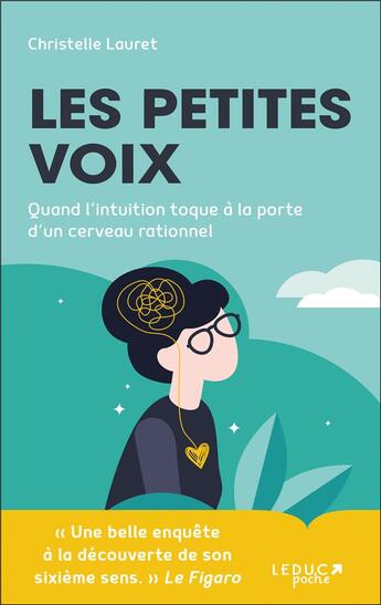 Couverture du livre « Les petites voix » de Christelle Lauret aux éditions Leduc