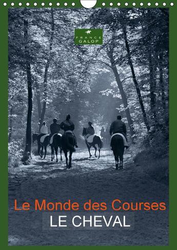 Couverture du livre « Le monde des courses le cheval calendrier mural 2018 din a4 - photos d art de capella mp sur » de Mp C aux éditions Calvendo