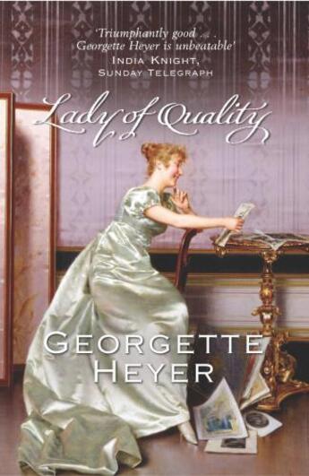 Couverture du livre « Lady Of Quality » de Georgette Heyer aux éditions Random House Digital