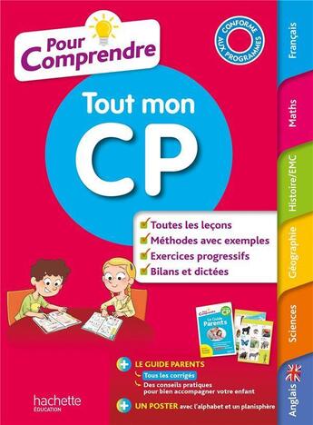 Couverture du livre « Pour comprendre tout mon cp » de Bodeau/Chatelain aux éditions Hachette Education