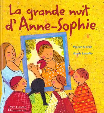 Couverture du livre « La grande nuit d'anne-sophie » de Pierre Coran aux éditions Pere Castor