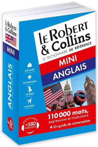 Couverture du livre « LE ROBERT & COLLINS ; MINI ; dictionnaire anglais » de  aux éditions Le Robert