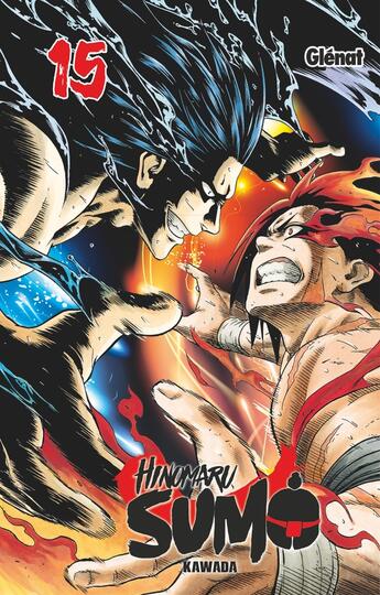 Couverture du livre « Hinomaru sumo Tome 15 » de Kawada aux éditions Glenat