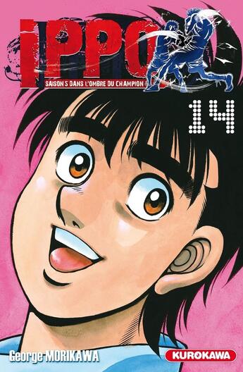 Couverture du livre « Ippo - saison 5 ; dans l'ombre du champion Tome 14 » de George Morikawa aux éditions Kurokawa