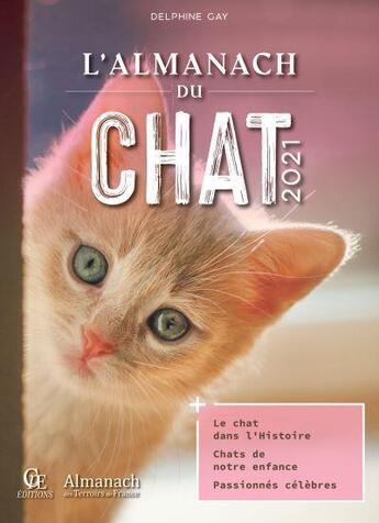 Couverture du livre « Almanach des chats (édition 2021) » de Ramsay aux éditions Creations Du Pelican