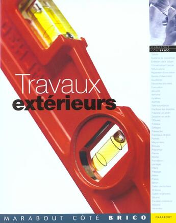 Couverture du livre « Travaux Exterieurs » de David Day et Albert Jackson aux éditions Marabout