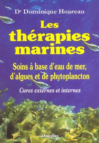 Couverture du livre « Therapies marines » de  aux éditions Dangles