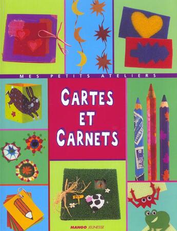 Couverture du livre « Cartes et carnets » de  aux éditions Mango