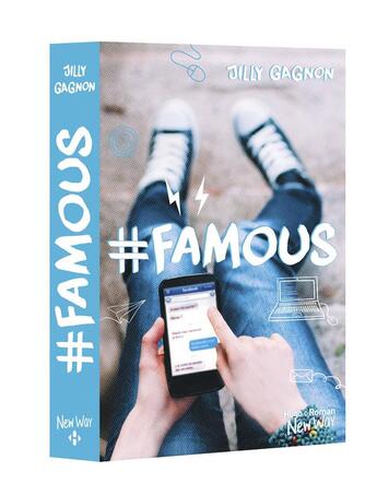 Couverture du livre « #Famous » de Jilly Gagnon aux éditions Hugo Roman New Way