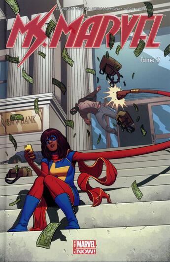 Couverture du livre « Ms. Marvel t.2 » de Adrian Alphona et G. Willow Wilson et Jacob Wyatt aux éditions Panini