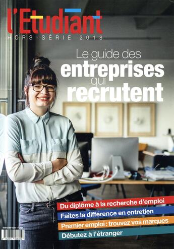 Couverture du livre « Le guide des entreprises qui recrutent » de  aux éditions L'etudiant