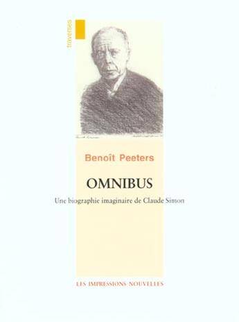 Couverture du livre « Omnibus » de Benoît Peeters aux éditions Impressions Nouvelles