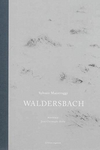 Couverture du livre « Waldersbach » de Jean-Christophe Bailly et Sylvain Maestraggi et Georg Buchner aux éditions L'astree Rugueuse