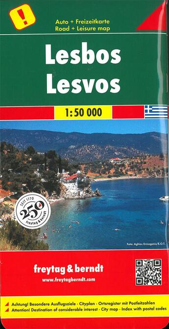 Couverture du livre « Lesbos » de  aux éditions Freytag Und Berndt