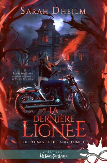 Couverture du livre « De plumes et de sang t.1 : la dernière lignée » de Sarah Dheilm aux éditions Collection Infinity