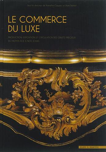 Couverture du livre « Le commerce de luxe » de  aux éditions Mare & Martin