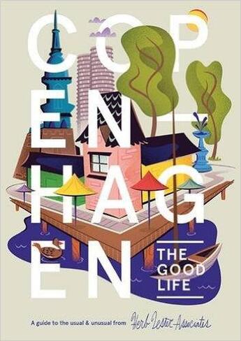 Couverture du livre « Copenhagen: the good life (folded map) » de  aux éditions Herb Lester