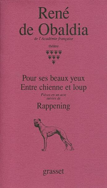 Couverture du livre « Théâtre T08 » de Rene De Obaldia aux éditions Grasset