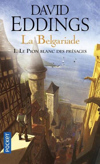 Couverture du livre « Le pion blanc des présages » de David Eddings aux éditions Pocket