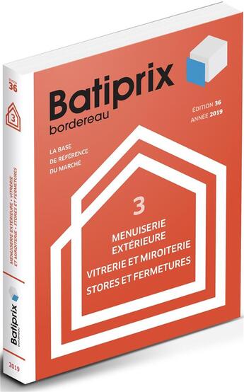 Couverture du livre « Volume 3 batiprix 2019 » de  aux éditions Groupe Moniteur