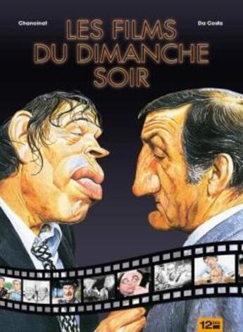 Couverture du livre « Les films du dimanche soir » de Frédéric Marniquet aux éditions Glenat