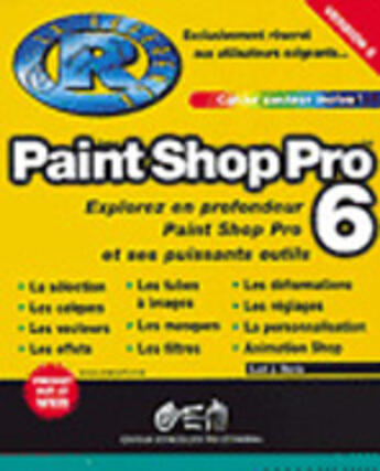 Couverture du livre « Paintschop Pro Version N.6 » de Patrick Fabre aux éditions Osman Eyrolles Multimedia