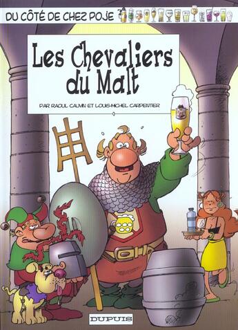 Couverture du livre « LES CHEVALIERS DU MALT » de Carpentier/Cauvin aux éditions Dupuis