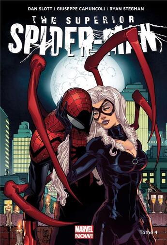 Couverture du livre « The superior Spider-Man t.4 » de Dan Slott et Ryan Stegman et Giuseppe Camuncoli aux éditions Panini