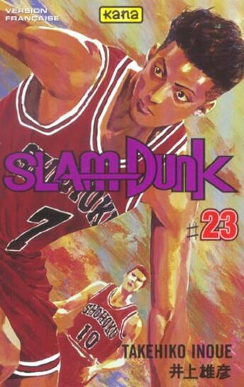 Couverture du livre « Slam dunk Tome 23 » de Takehiko Inoue aux éditions Kana