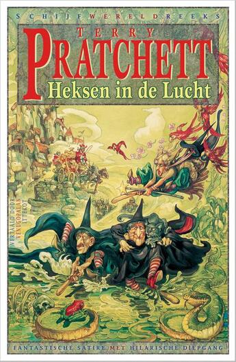 Couverture du livre « Heksen in de lucht » de Terry Pratchett aux éditions Meulenhoff Boekerij B.v.