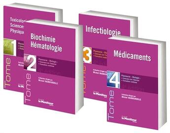 Couverture du livre « Le moniteur internat 4 tomes (4e édition) » de Michel Vaubourdolle aux éditions Moniteur Des Pharmacies