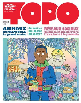 Couverture du livre « Revue Topo n.22 ; animaux domestiques, le grand trafic ; qui sont les black blocs ? ; réseaux sociaux, ce qui se cache derrière l'avatar et le pseudo » de Revue Topo aux éditions Revue Topo