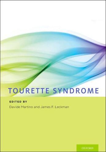 Couverture du livre « Tourette Syndrome » de Davide Martino aux éditions Oxford University Press Usa