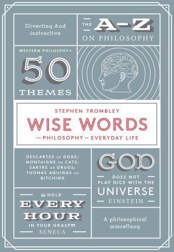 Couverture du livre « WISE WORDS » de Stephen Trombley aux éditions 