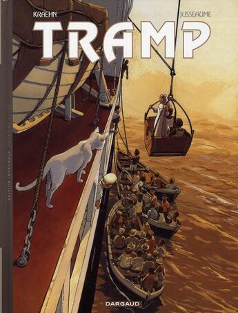 Couverture du livre « Tramp ; INTEGRALE VOL.2 ; T.5 ET T.6 ; deuxième cycle » de Jean-Charles Kraehn et Patrick Jusseaume aux éditions Dargaud