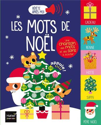 Couverture du livre « Les mots de Noël » de Tiago Americano et Madeleine Deny aux éditions Hatier