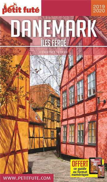 Couverture du livre « GUIDE PETIT FUTE ; COUNTRY GUIDE ; Danemark, Féroé (édition 2019/2020) » de  aux éditions Le Petit Fute