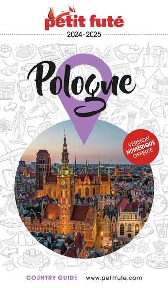 Couverture du livre « GUIDE PETIT FUTE ; COUNTRY GUIDE ; Pologne » de  aux éditions Le Petit Fute