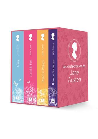 Couverture du livre « Les chefs-d'oeuvre de Jane Austen ; orgueil et préjuges, Emma, Manfield Park, raison et sentiments » de Jane Austen aux éditions Archipoche