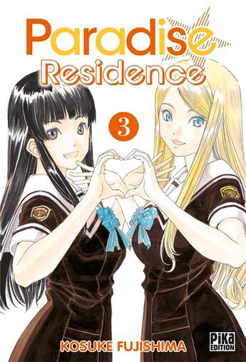 Couverture du livre « Paradise residence Tome 3 » de Kosuke Fujishima aux éditions Pika