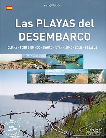 Couverture du livre « Las playas del desembarco » de Quellien Jean aux éditions Orep