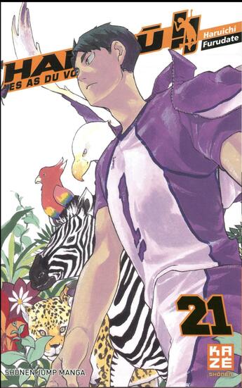 Couverture du livre « Haikyu !! les as du volley Tome 21 » de Haruichi Furudate aux éditions Crunchyroll