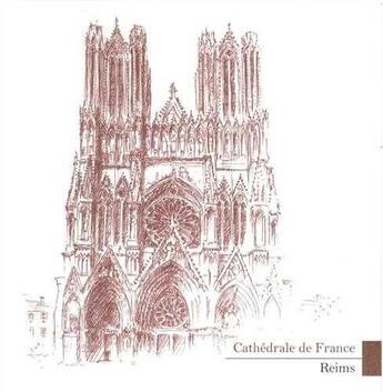 Couverture du livre « Lot de 5 cartes cathedrale de france - reims » de  aux éditions Satisfecit