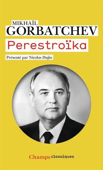 Couverture du livre « Perestroïka » de Mikhail Gorbatchev aux éditions Flammarion