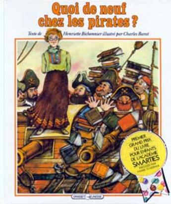 Couverture du livre « Quoi de neuf chez les pirates ? » de Bichonnier-H+Barat-C aux éditions Grasset