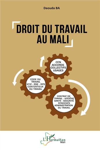 Couverture du livre « Droit du travail au Mali » de Daouda Ba aux éditions L'harmattan