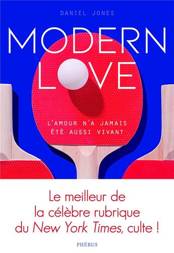 Couverture du livre « Modern love » de Daniel Jones et Collectif aux éditions Phebus