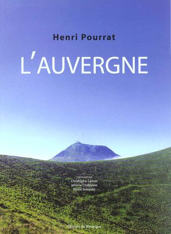 Couverture du livre « Auvergne » de Pourrat aux éditions Rouergue