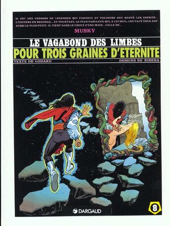 Couverture du livre « Le vagabond des limbes t.8 ; pour trois graines d'éternité » de Christian Godard et Julio Ribera aux éditions Dargaud